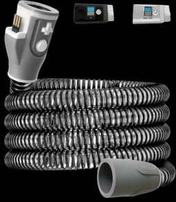 LullaPad S10 Climate-Line Air Tube – 6 ft Heated Hose Compatible with ResMed AirSense 10 & AirCurve 10